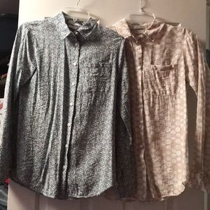 Set of 2 Van Heusen blouses